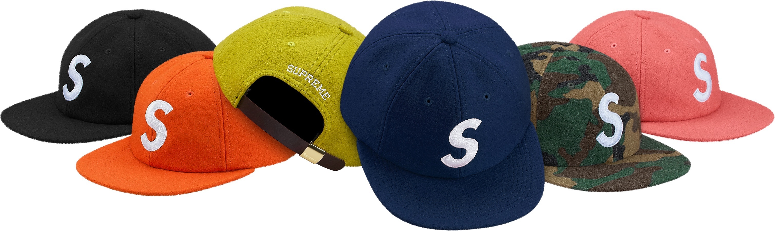 Wool S Logo 6-Panel